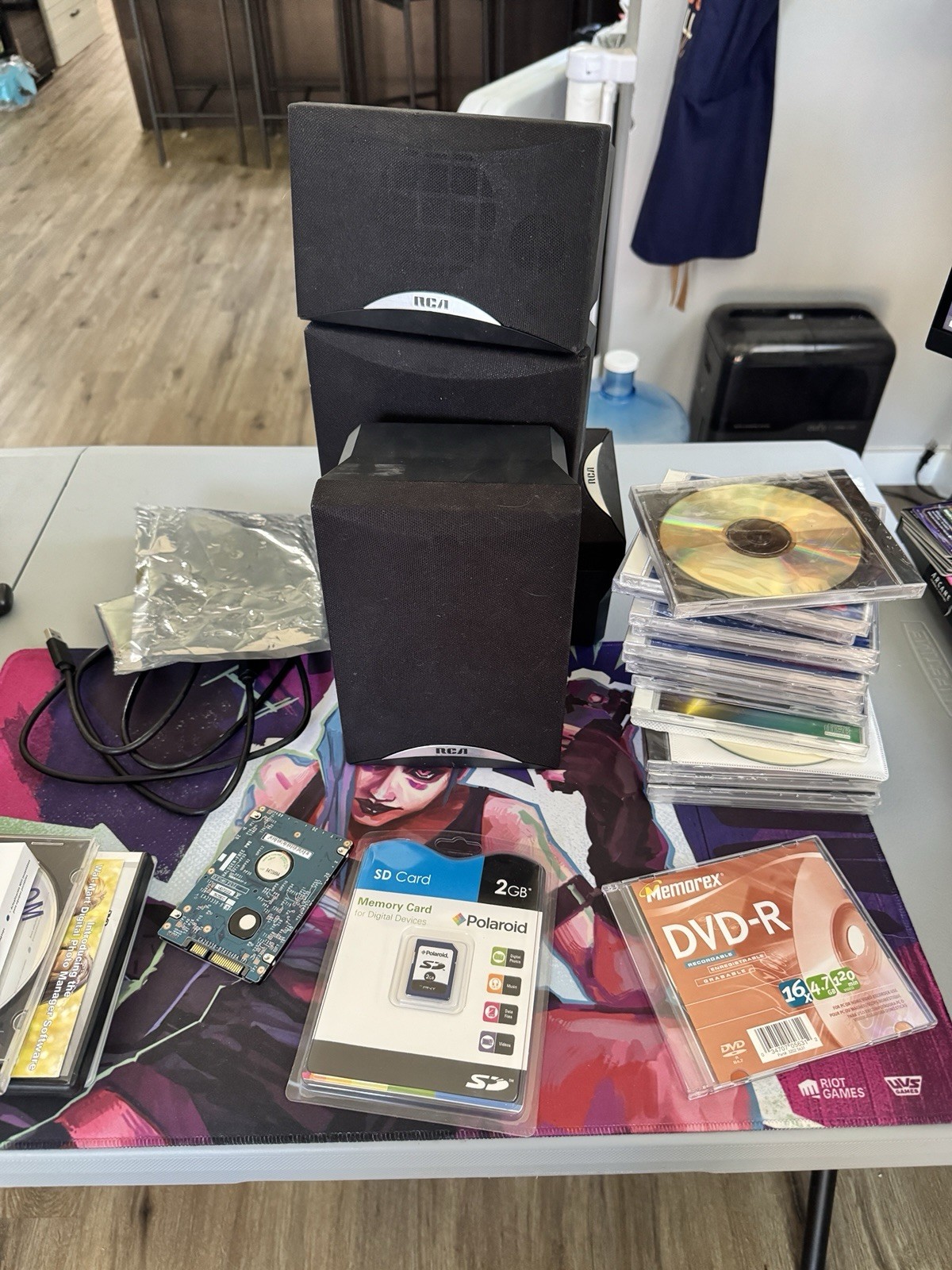 Miscellaneous PC Parts, PSU, Speakers, Vintage HDD, Blank CD’s