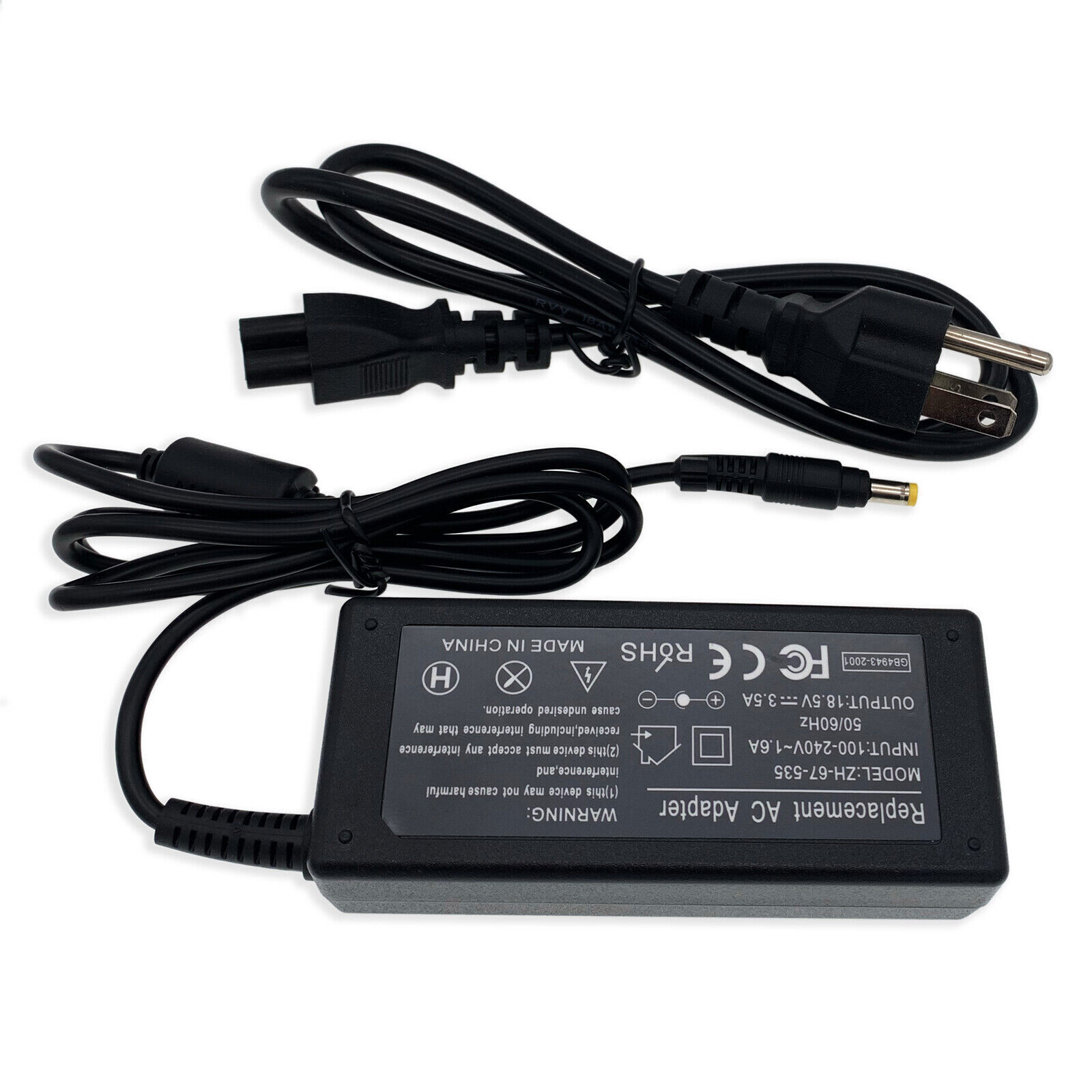 For HP G7000 COMPAQ 6720S 6820S 530 550 550 620 625 Laptop AC Adapter Charger
