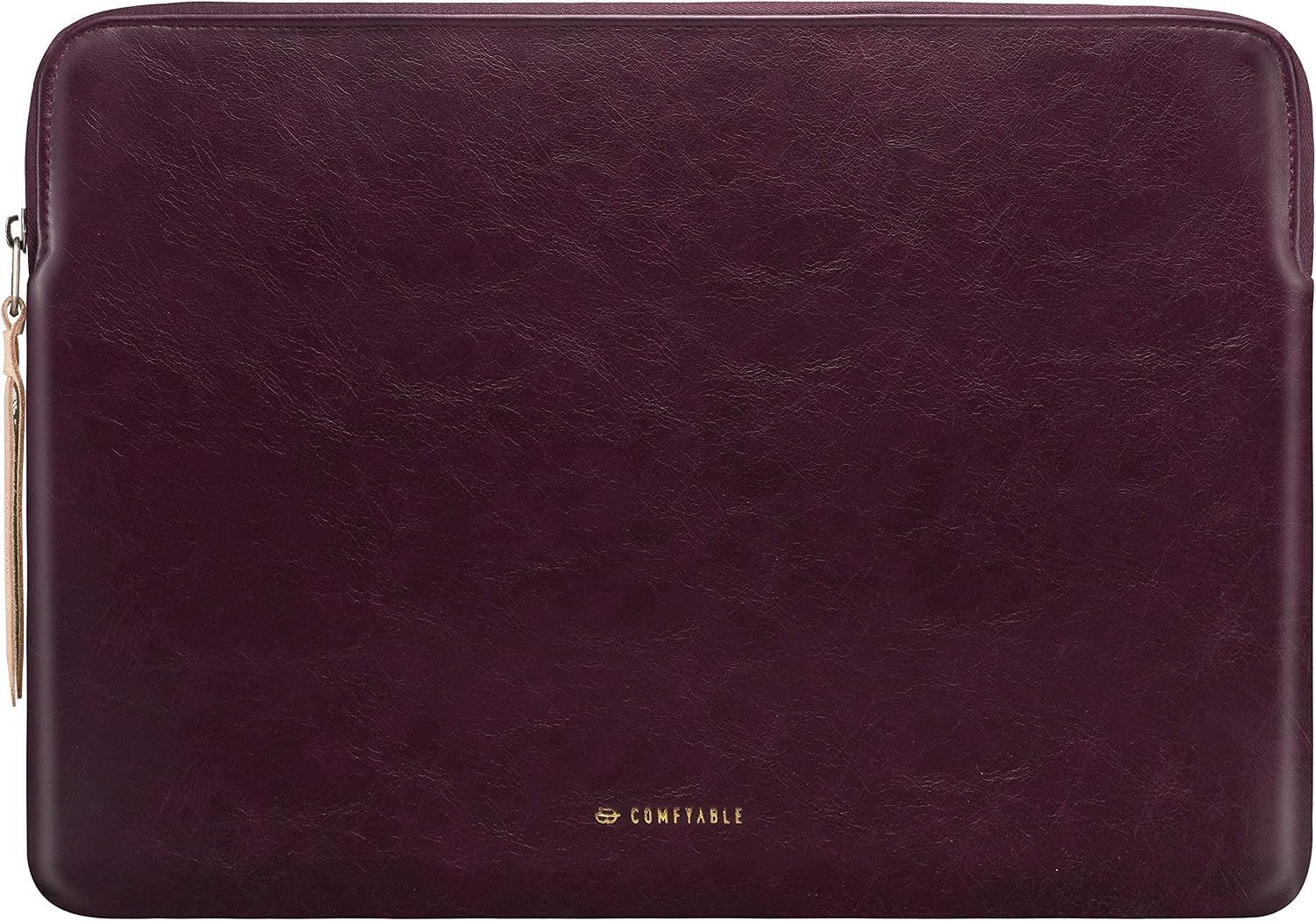 Slim Protective Laptop Sleeve, PU Leather Bag for 15" MacBook Air & 14" MacBook