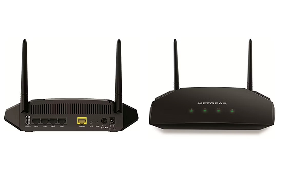 Netgear R6260 Smart WiFi Dual Band Gigabit Router Signal Booster Internet AC1600