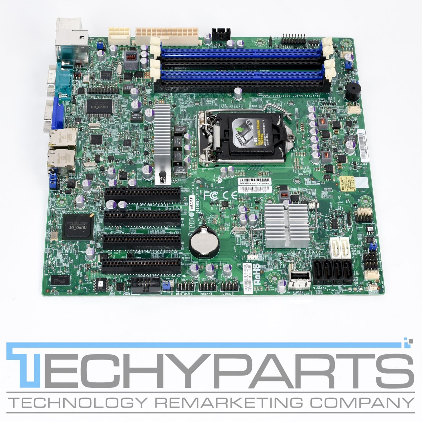 Supermicro X9SCM-F Intel C204 Xeon E3 Socket LGA1155 mATX Server Motherboard