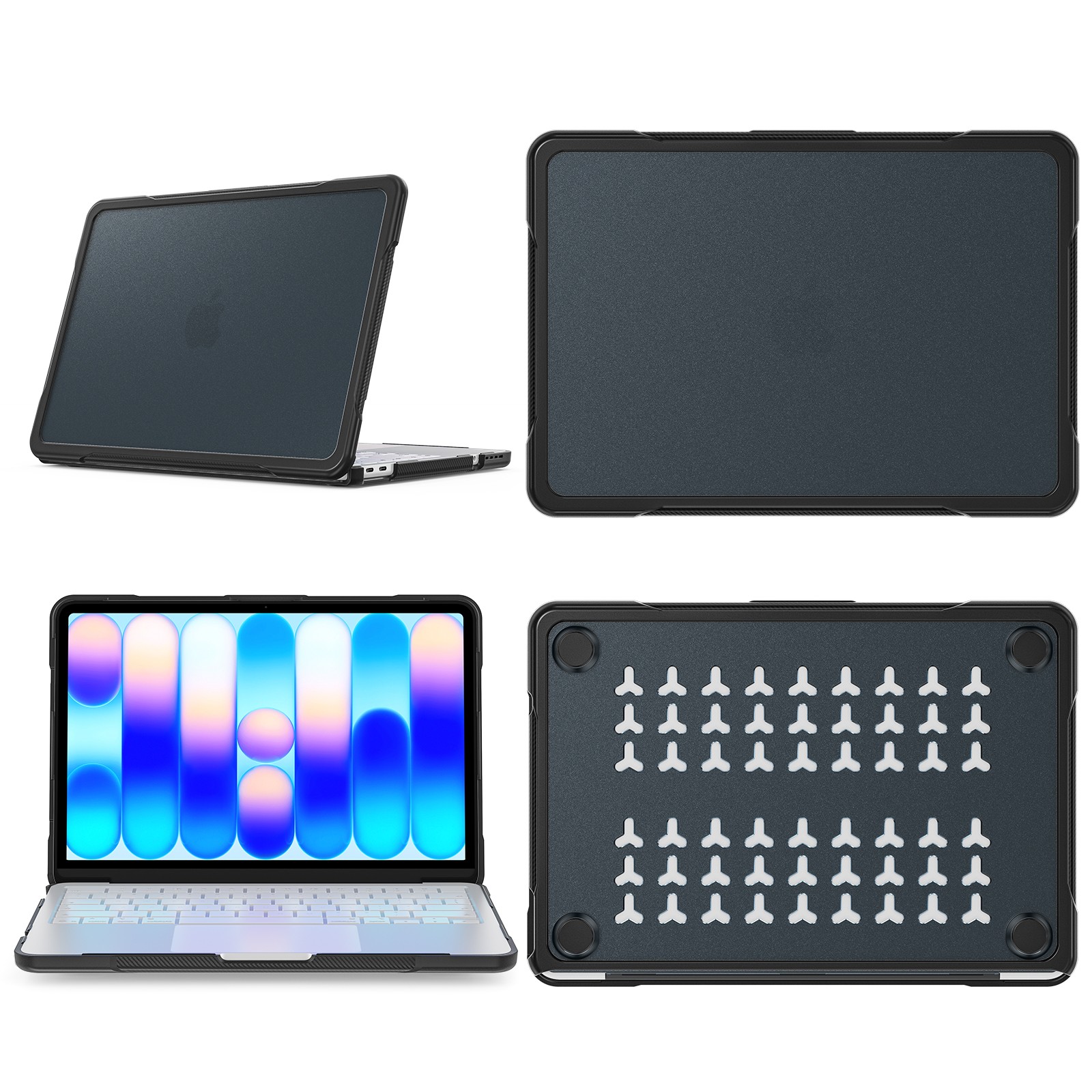 TPU+PC Shockproof Hard Shell Case Cover for MacBook Neo 13 Inch A3404 (2026)