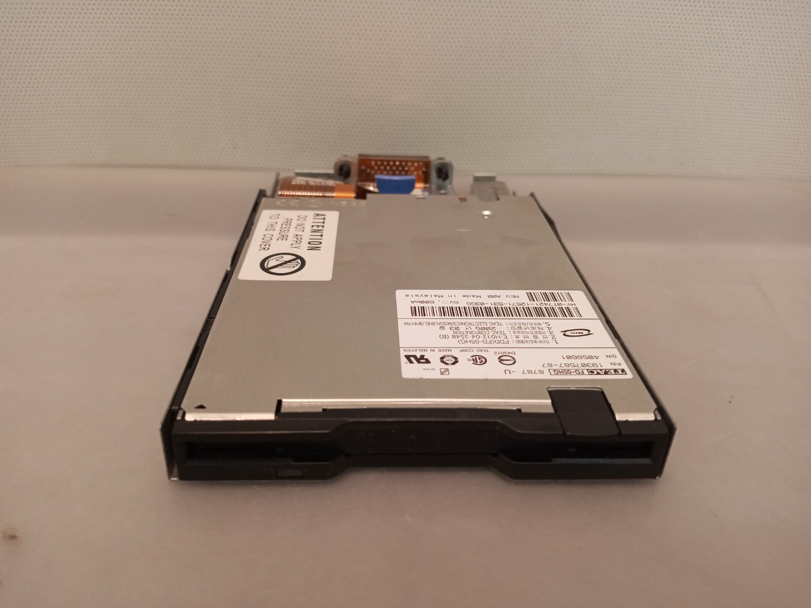 Teac FD-05HG 8787-U Floppy Disk Drive 3.5" Slim Half Height FDD 19307587-87 SCSI