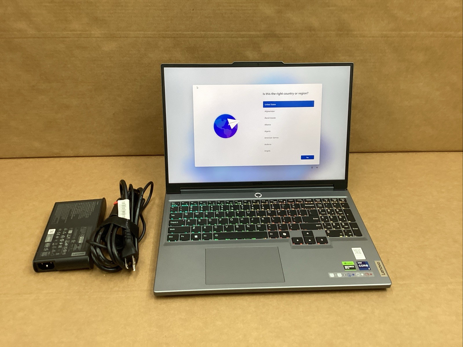 Lenovo Legion 5 16IRX9 16" 2560x1600 i9-14900HX 32GB 1TB SSD RTX 4060 W11H
