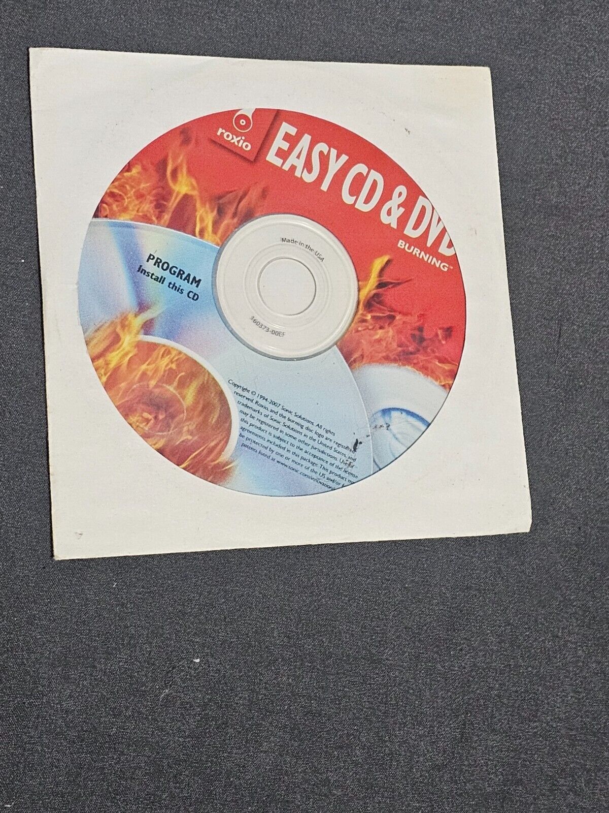 ROXIO EASY CD & DVD BURNING