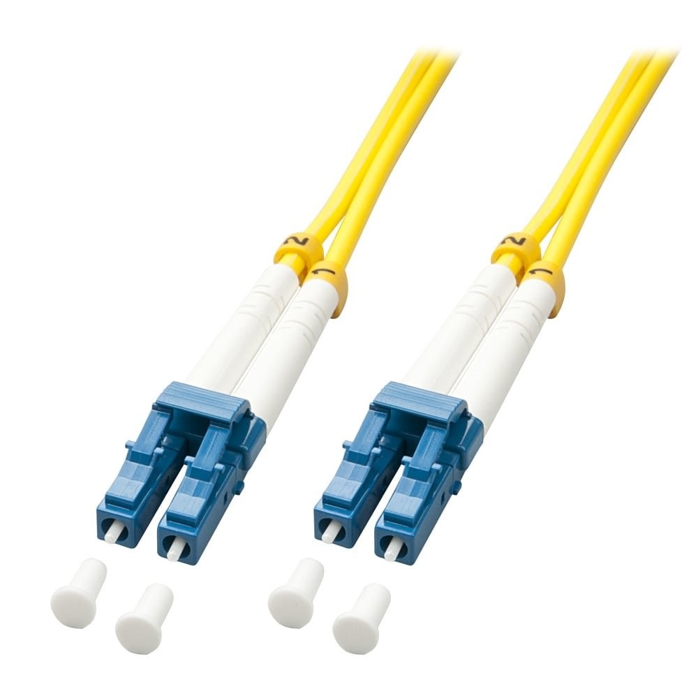 LINDY 1m LC-LC OS2 9/125 Fibre Optic Patch Cable