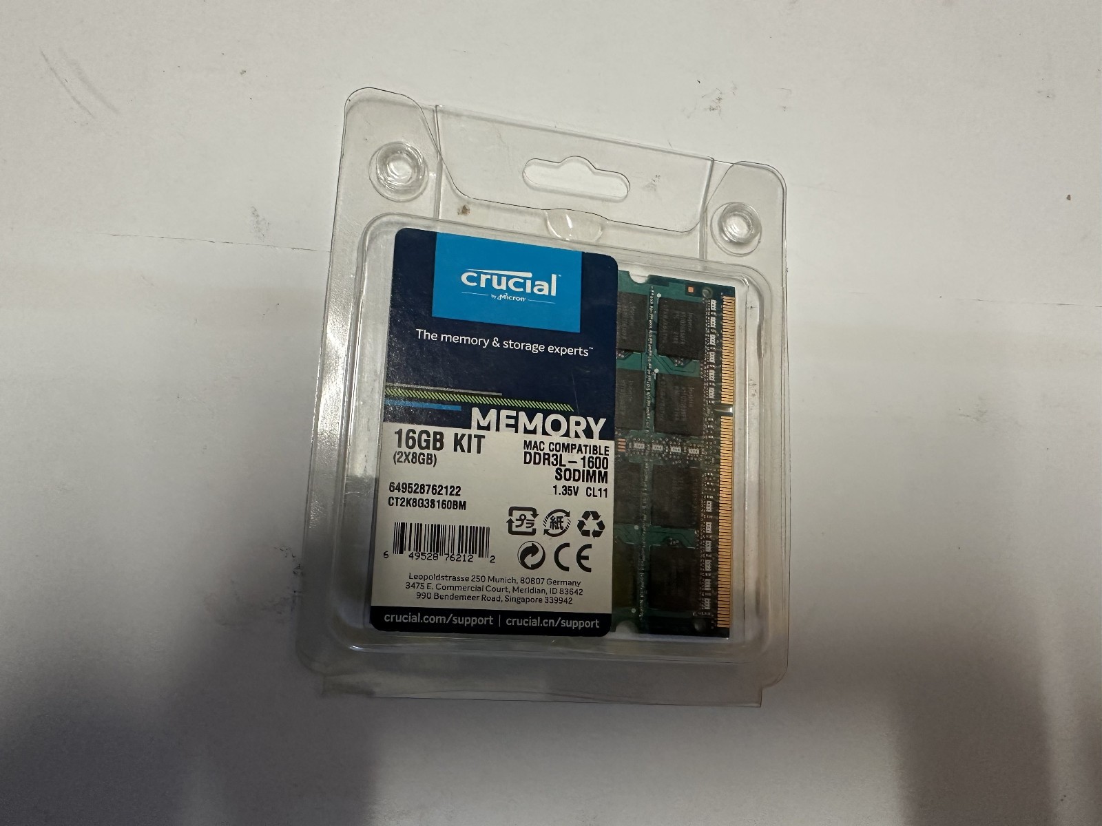 Crucial Memory