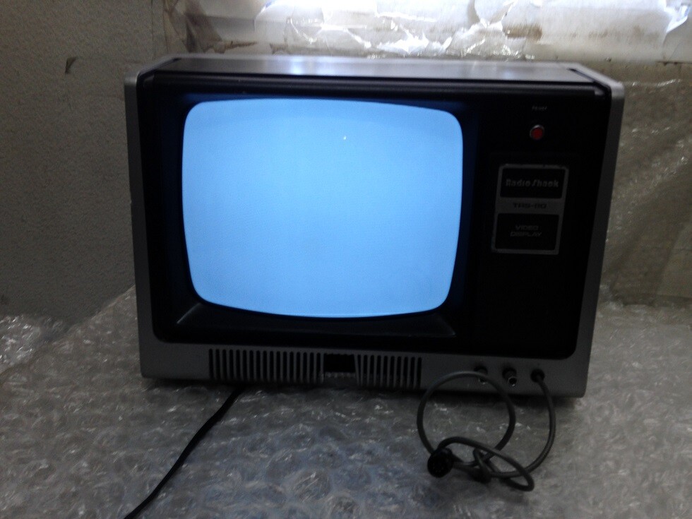 Vintage TRS-80 Monitor Microcomputer System RADIO SHACK 