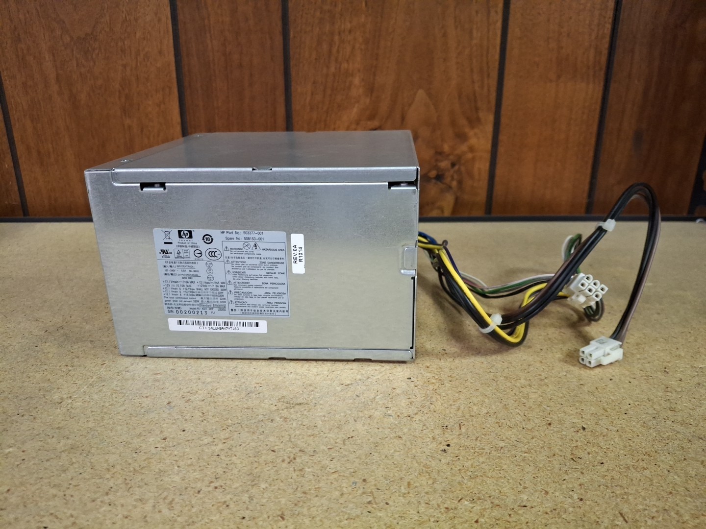 HP PS-4321-9HP   P/N: 503377-001 REV 0A