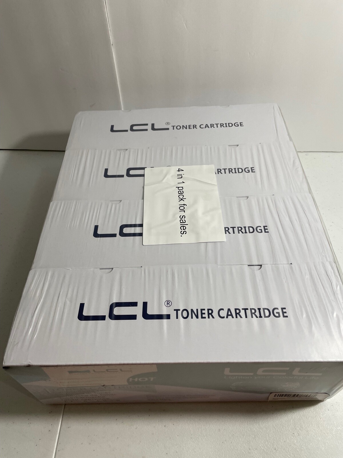 LCL 4 PCS PACK Black Toner Cartridge Generic made for HP - 30X / CF230X