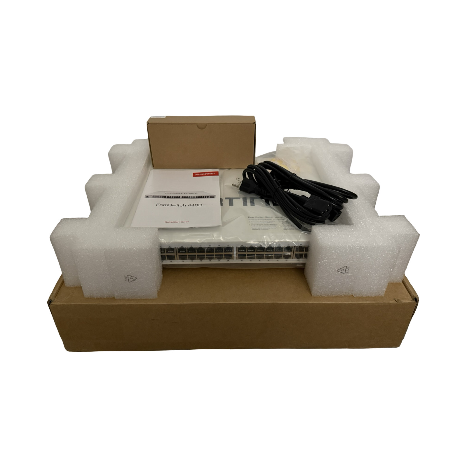 Fortinet FS-448D 48-Port Gigabit Managed Switch 4x 10Gb SFP+ NEW