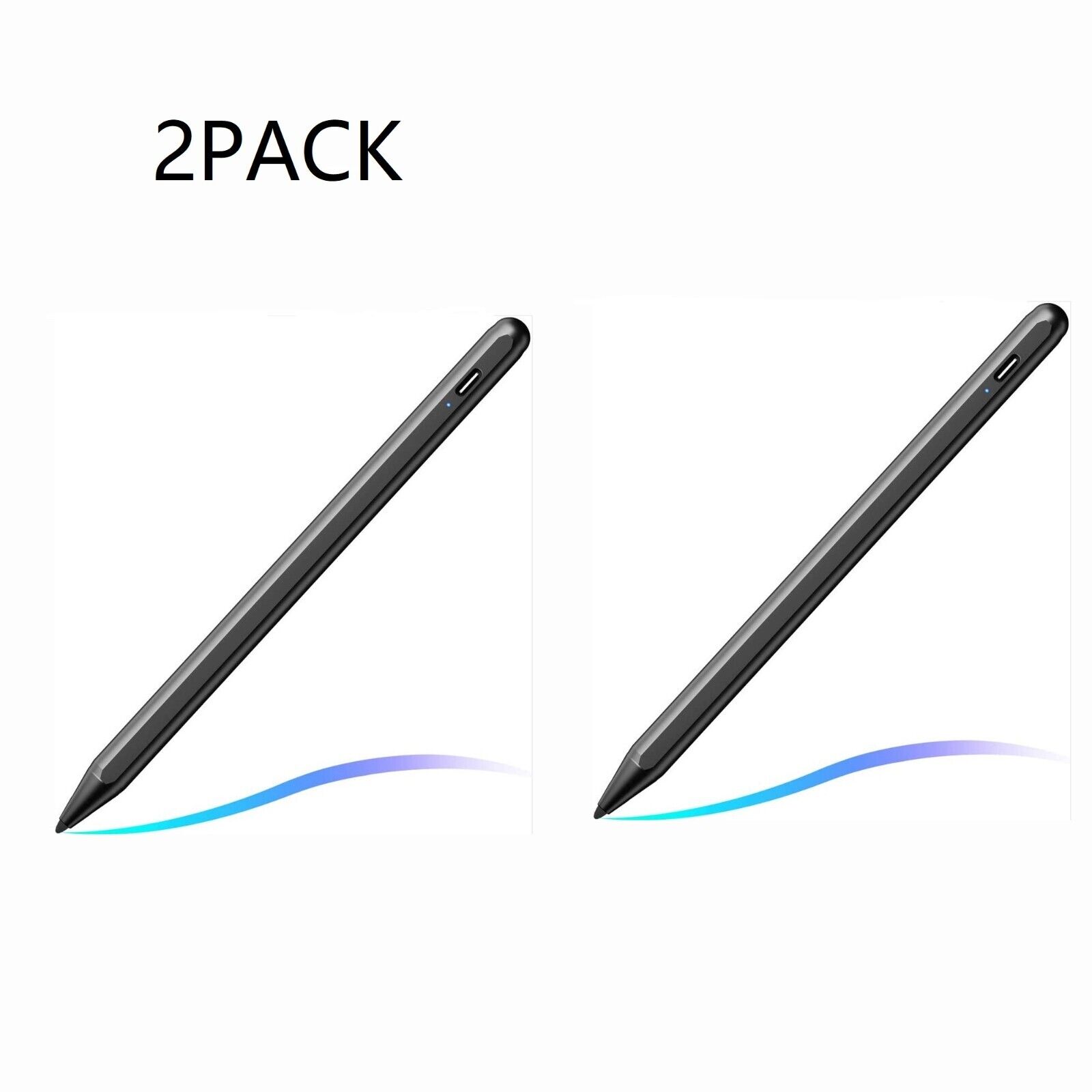 2pcs Active Pencil Compatible with (2018-2023) iPad Pro (11/12.9 Inch),iPad Air