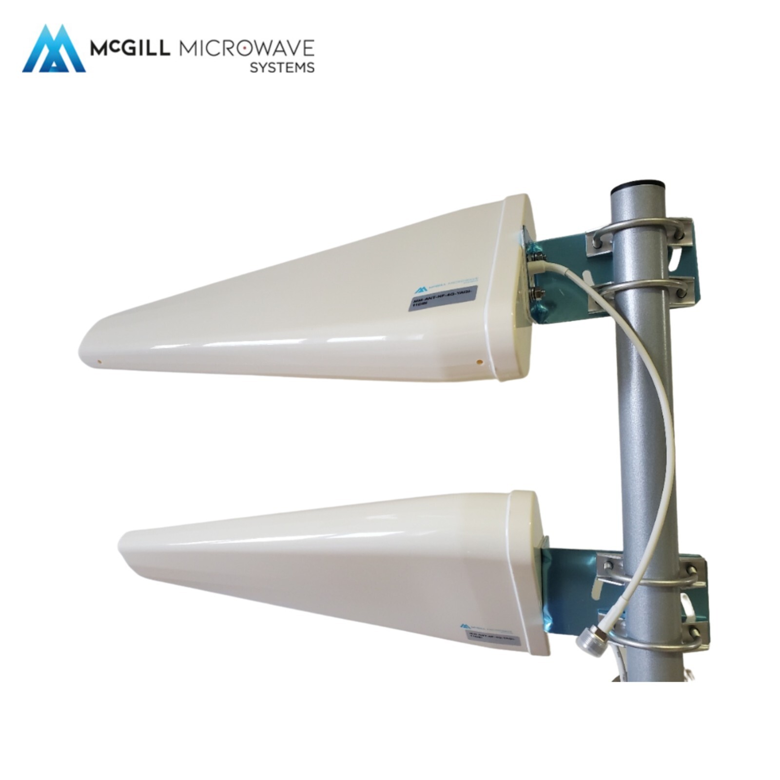 Twin 5G Yagi Antenna LPDA Directional Broadband 11dBi Gain Vertical Polarised