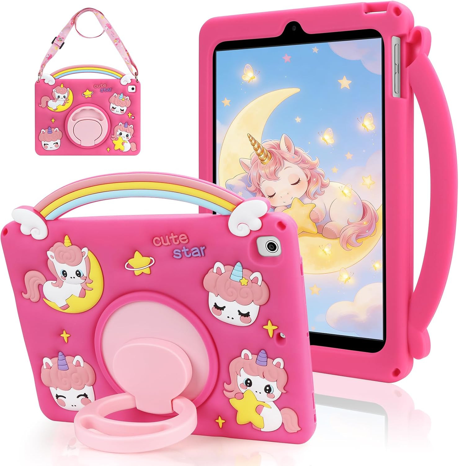 WESADN for iPad 6th 5th Generation Case 9.7 inch for iPad Pro 9.7'' Case Girls K