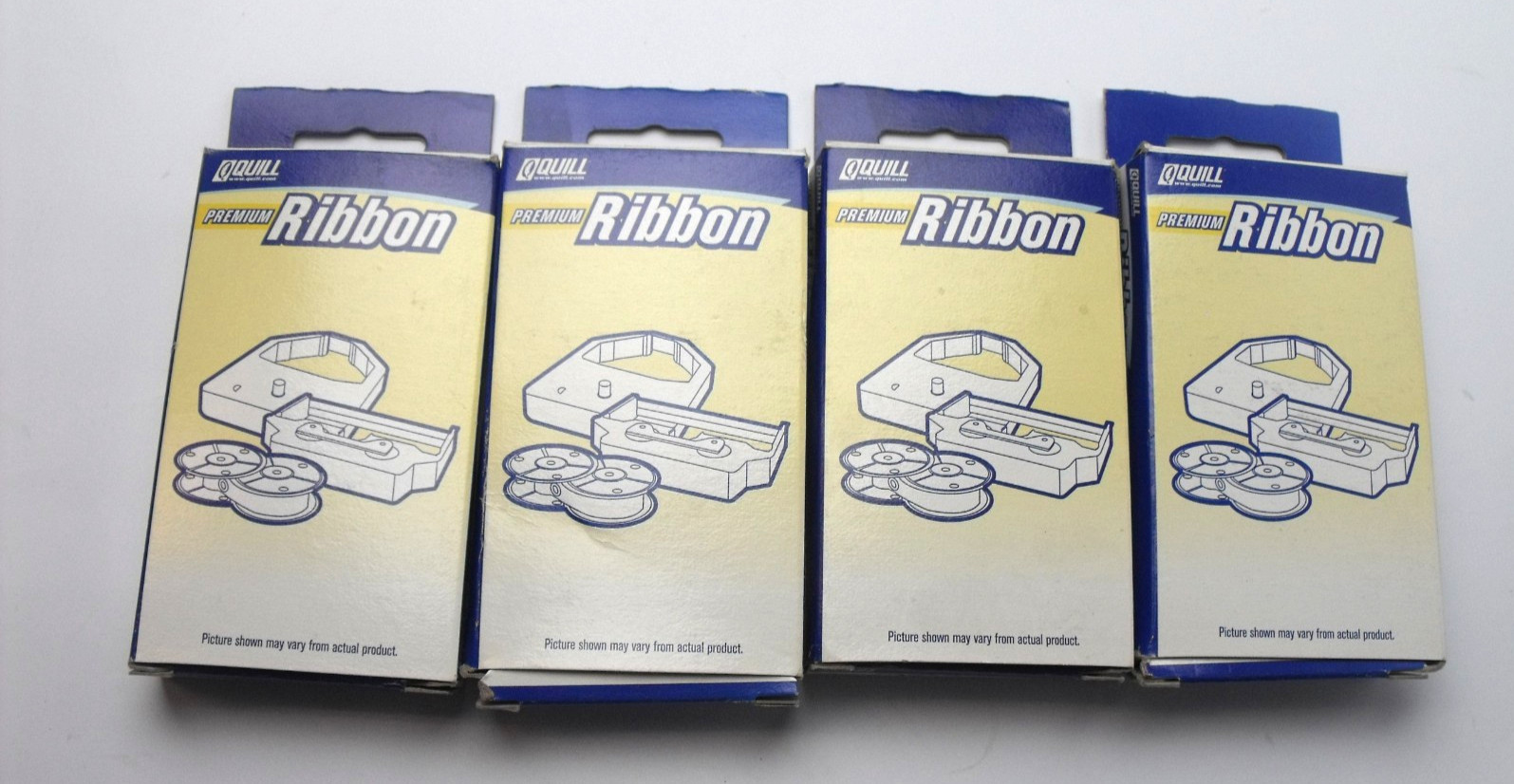 quill premium ribbon 7-11309 lot of 4 - not used