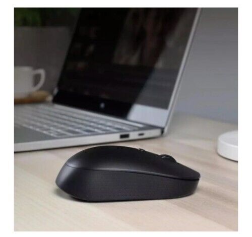 Xiaomi Mi Dual Mode Wireless Mouse Silent Edition Whit Black Bluetooth