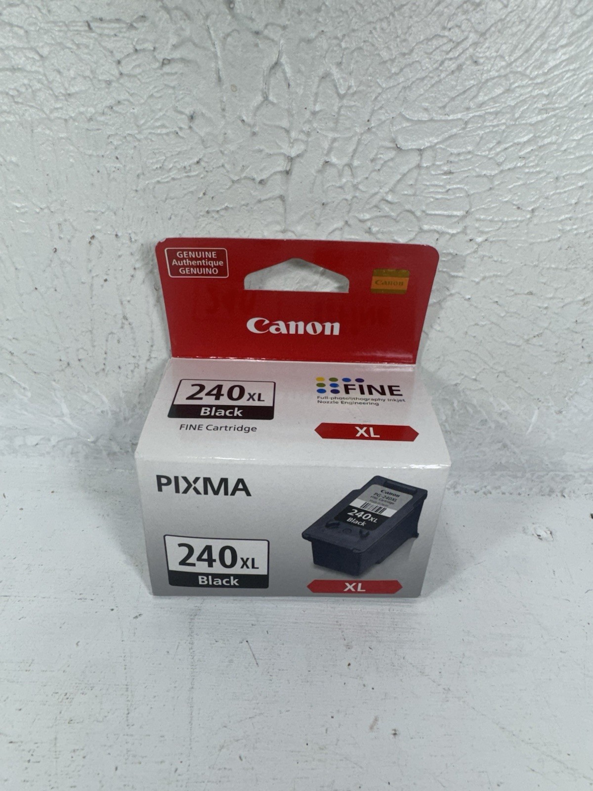 New & Sealed Genuine Canon 240 XL Fine Black Ink Cartridge 240XL NIB