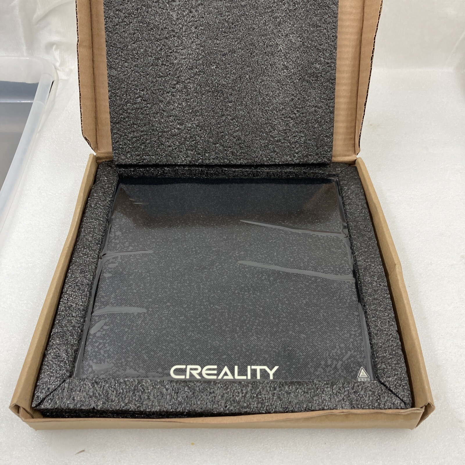 Creality Ender 3 Carbon Silicon Crystal Glass Build Surface 235mm X 235mm X4mm