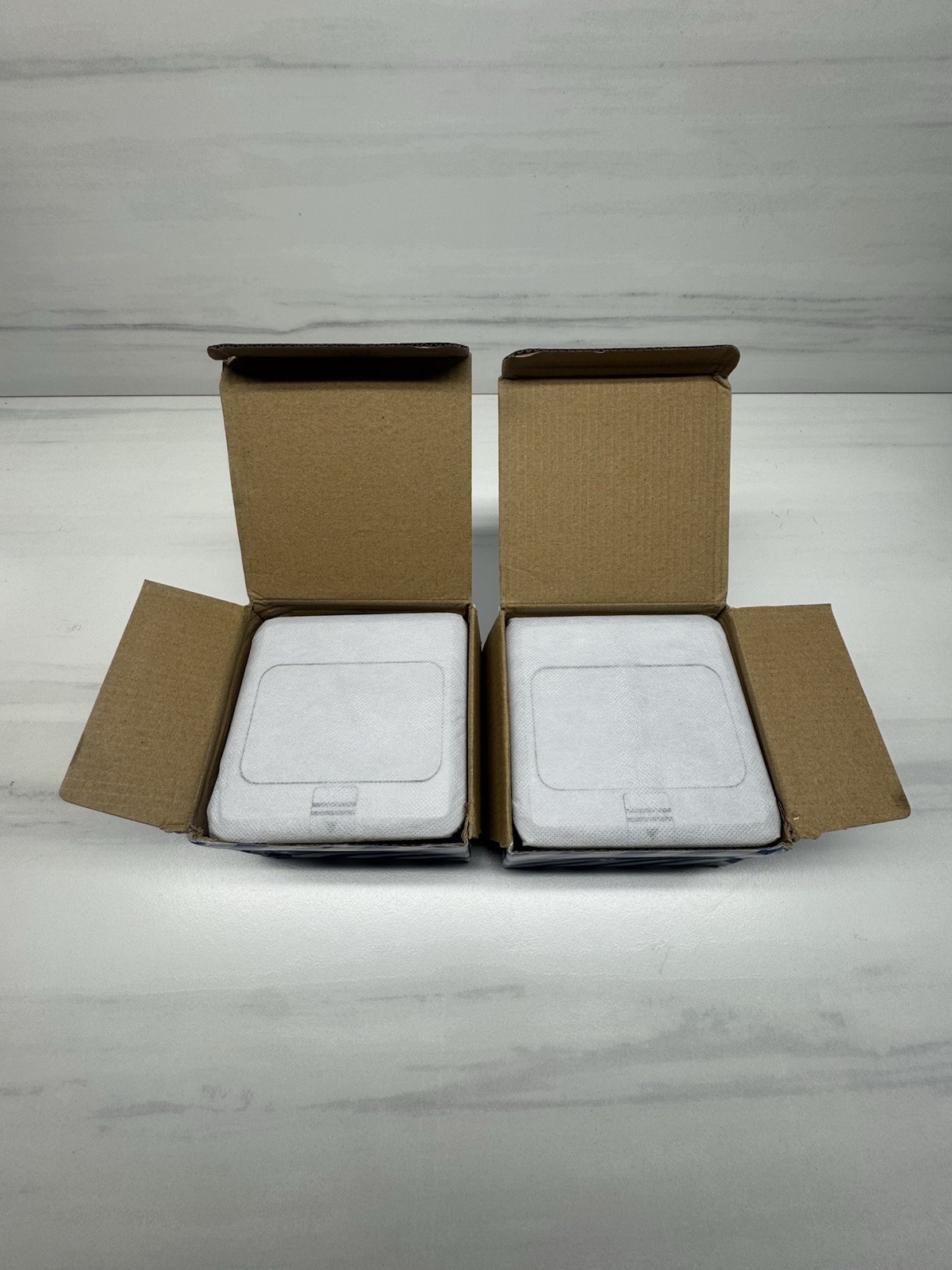 Wudkey 2-Pack Pop up Floor Electrical Outlet Cover Box Kit, Weatherproof Floor T
