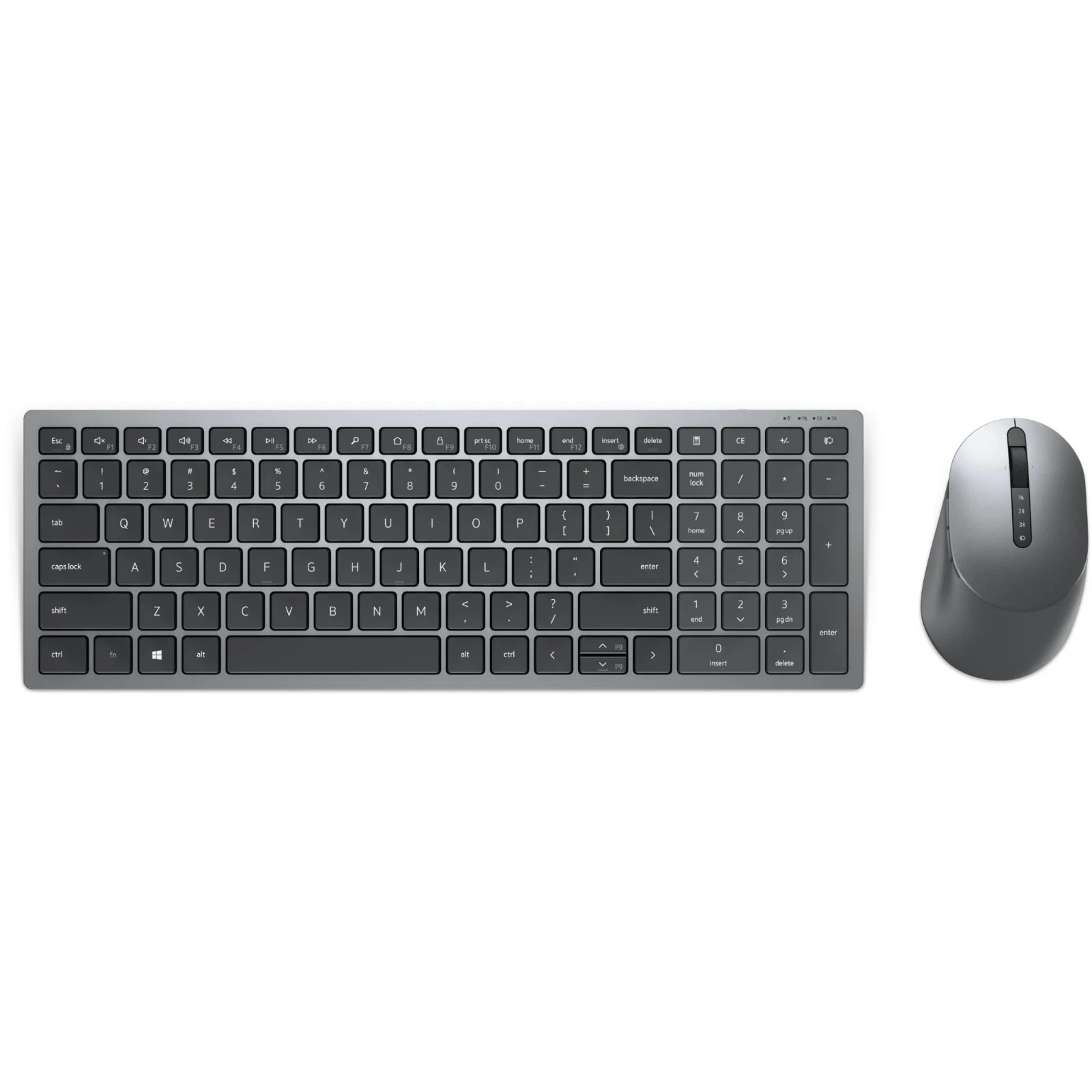 AU SELLER ORIG NEW Dell KM7120W Multi-Device Wireless Keyboard & Mouse Gray