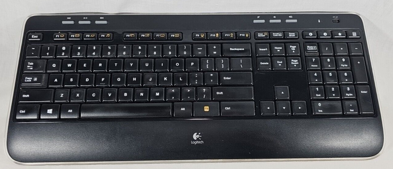 Logitech K520 Wireless Keyboard with Unifying USB Receiver Dongle LZ436AT-DJ