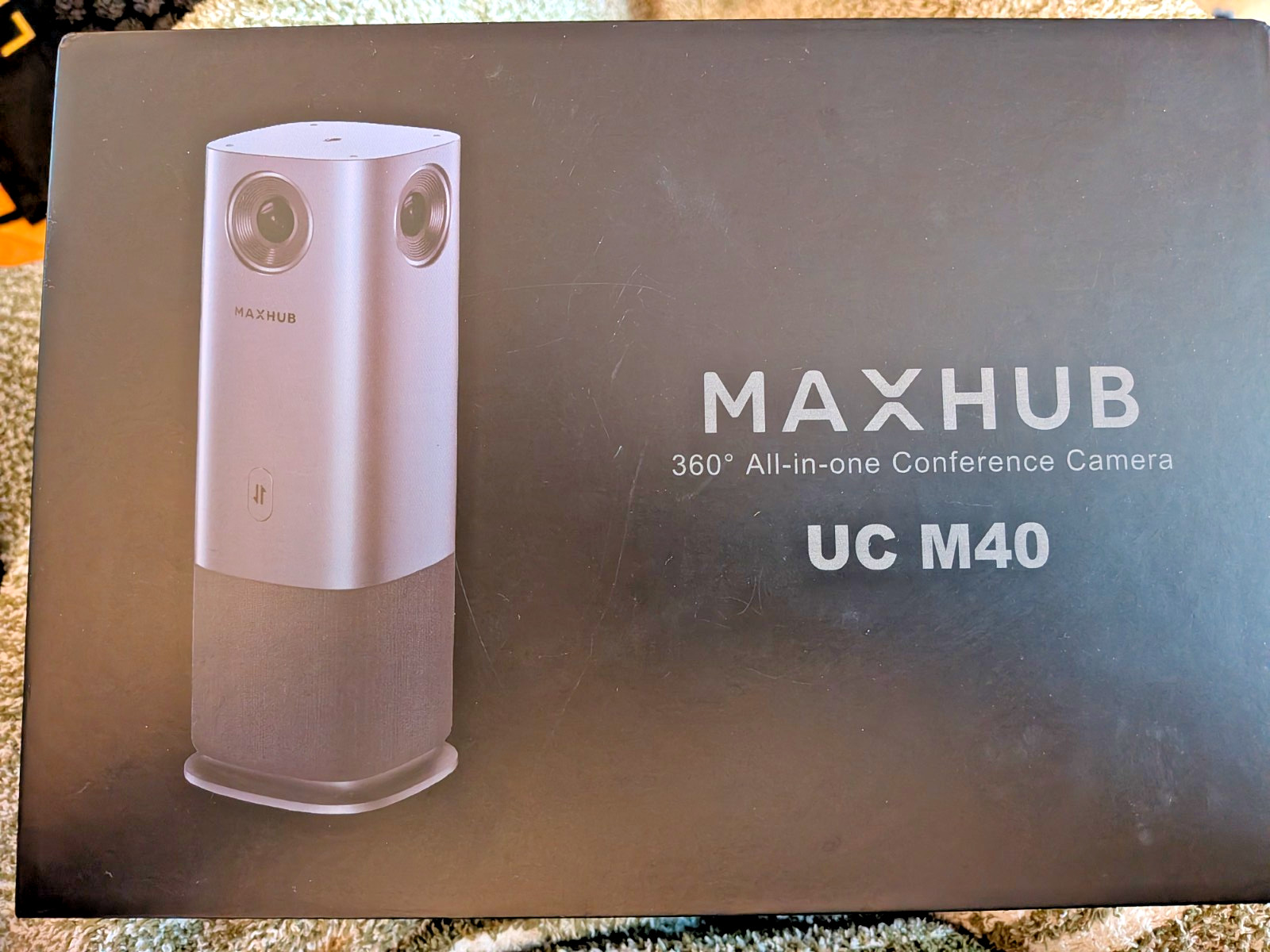 MAXHUB UC M40 360-Degree Smart Video Meeting Conference Camera, Auto track