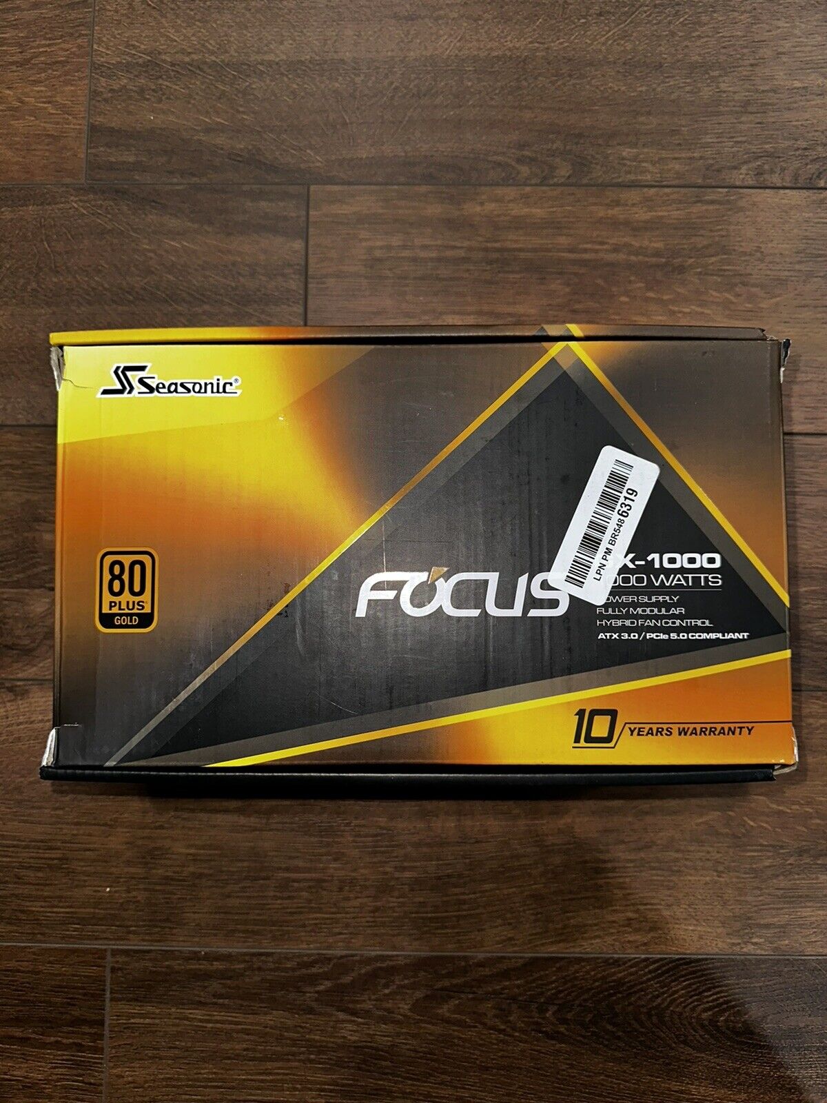 Seasonic FOCUS V3 GX-1000 1000W 80+ Gold ATX Fully Modular Power Supply PSU