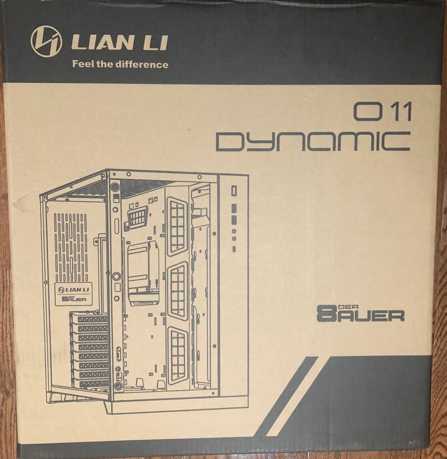 Lian Li PC-O11 Dynamic Tempered Glass Tower Computer Case - White - Der Bauer