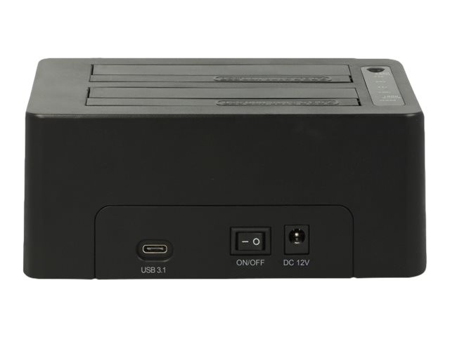 Delock 63957 HDD SSD Serial ATA III 2.5,3.5" USB 3.2 Gen 2 (3.1 Gen 2) Type-C 6