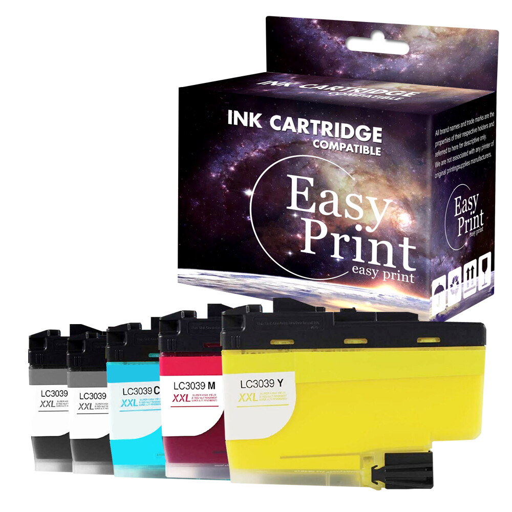 5PK LC3039XXL Ink Cartridges fits Brother MFC-J6545DW J5945DW J6945DW J5845DW