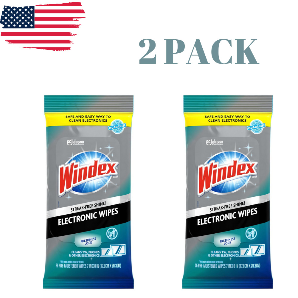 Electronics Wipes Pre-Moistened Clean and Provide a Streak-Free Shine, 50 Count