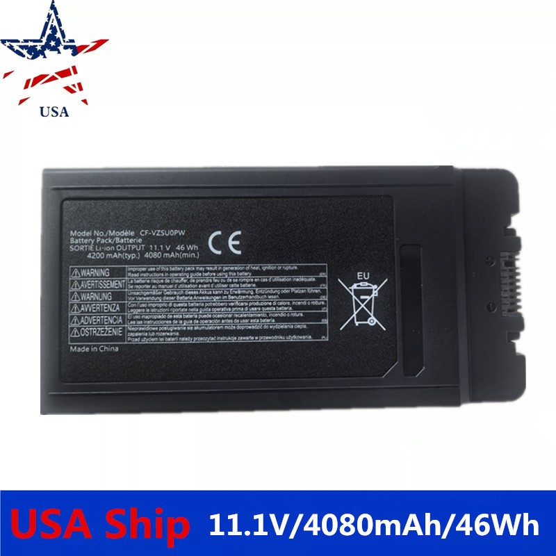 New 1 BTI 11.1V 46WH 6 Cell Batteries for the Panasonic CF-54 Toughbook