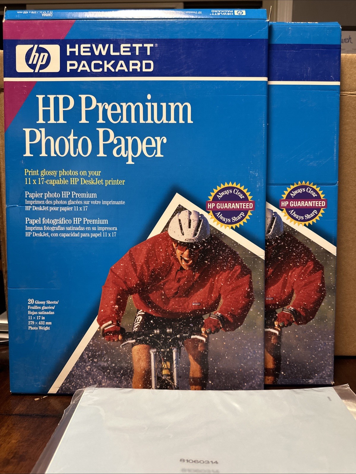 Lot Of 105 Sheets Of Glossy 11x17 HP Premium Photo Paper