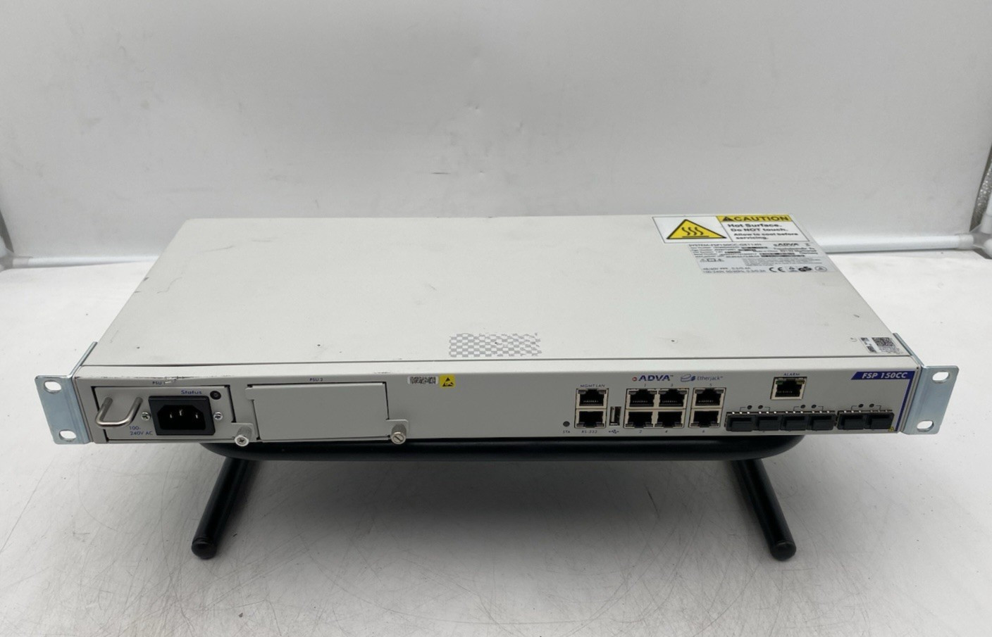 ADVA FSP 150CC-GE114H Gigabit Optical Access Device w/ RACK EARS