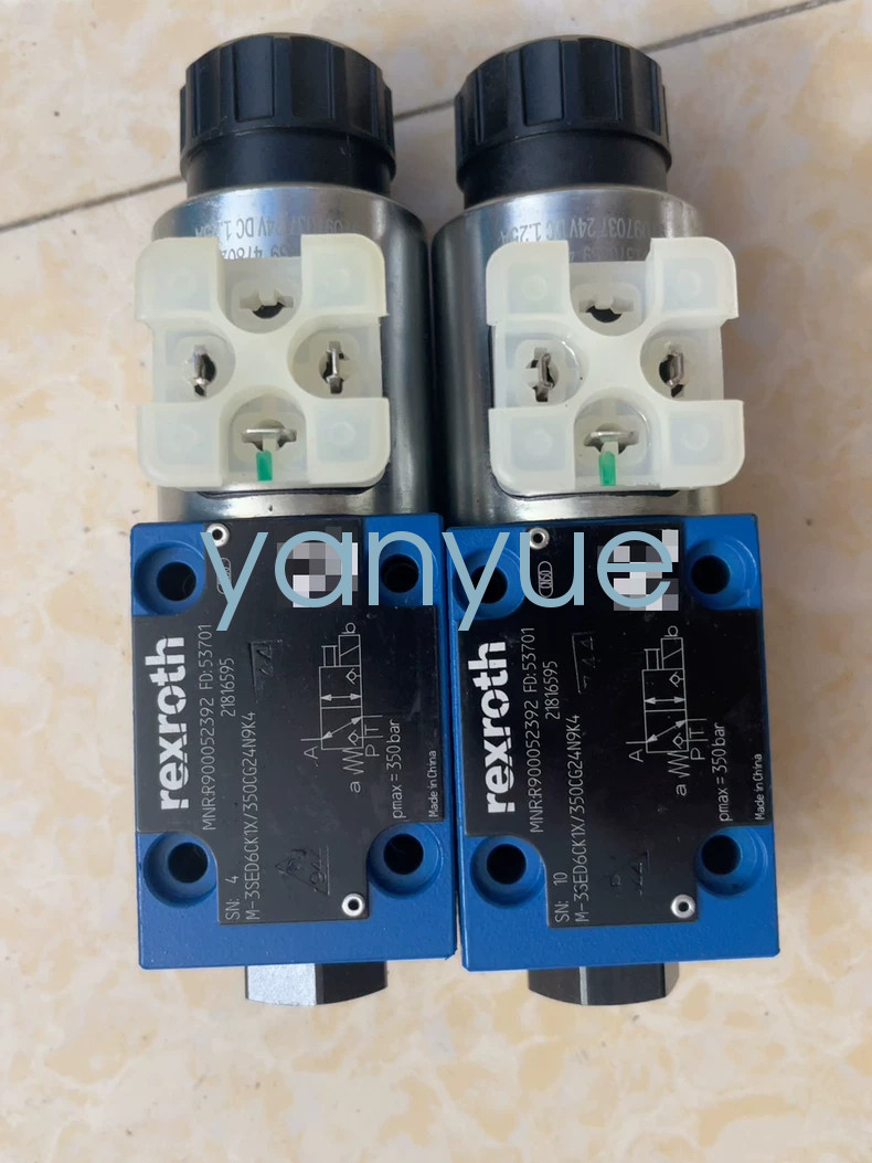 1PCS Rexroth R900052392 M-3SED6CK1X/350CG24N9K4 ball valve new via FedEx or DHL