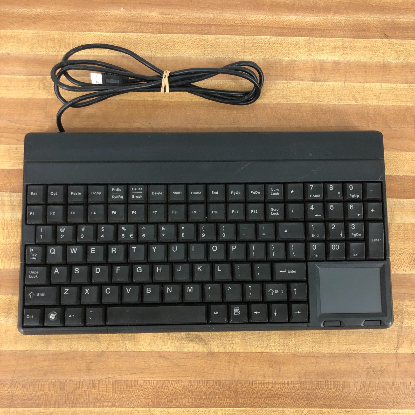 CHERRY SPOS G86-62401EUADAA USB Black Keyboards w/Touchpad (WORKS)