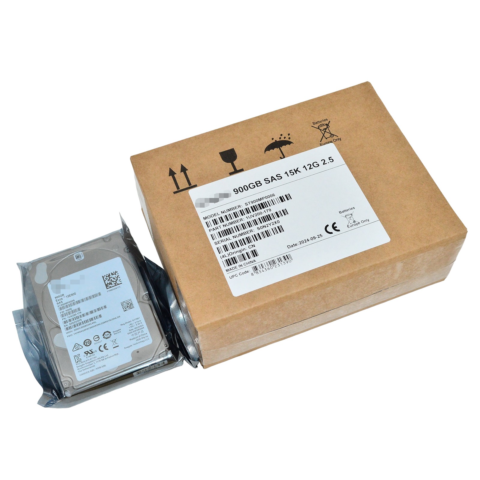 Seagate 900GB 2.5" Hard Drive ST900MP0006 15K SAS Internal New US STOCK