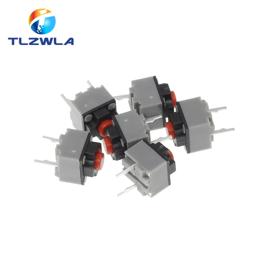 10PCS Kailh Mute Button 6*6*7.3 Silent Switch Wireless Mouse Wired Mouse Button 