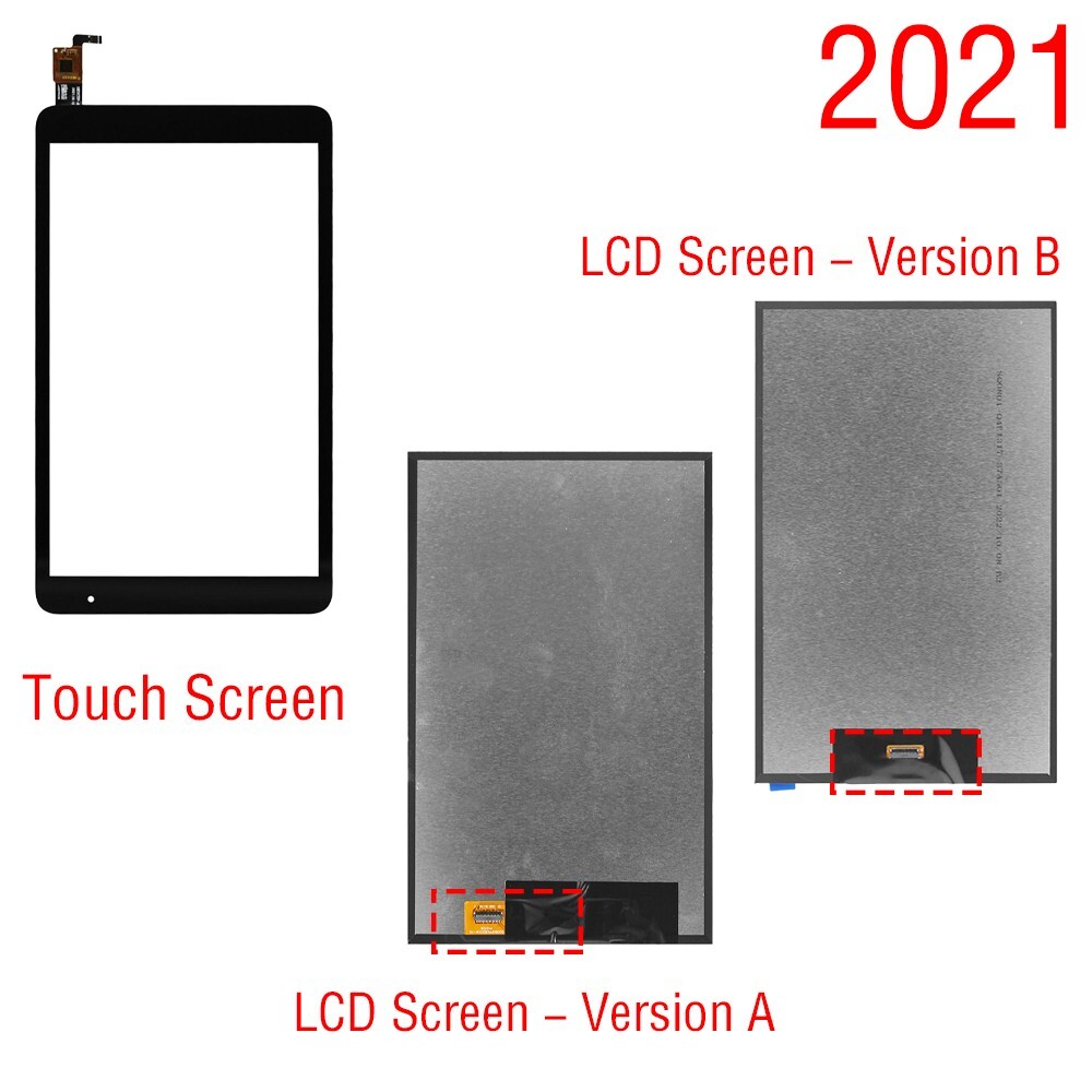 8" LCD Display Touch Screen Digitizer Replacement For BLU M8L 2021 2022 Tablet