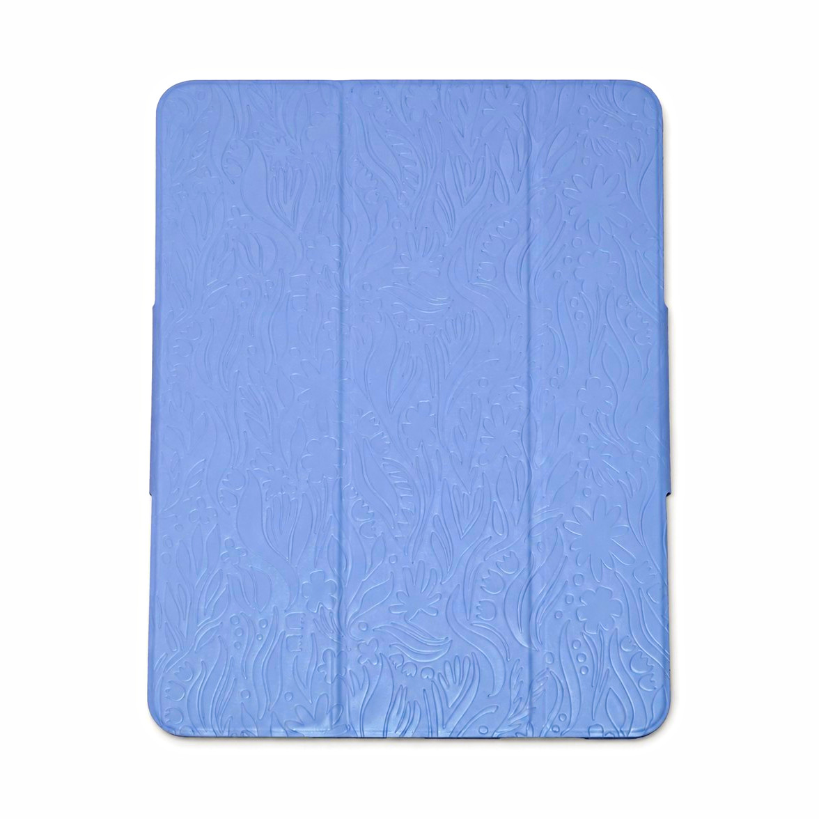heyday Blue Folding Folio Tablet Case Cover w/ Integrated Stand