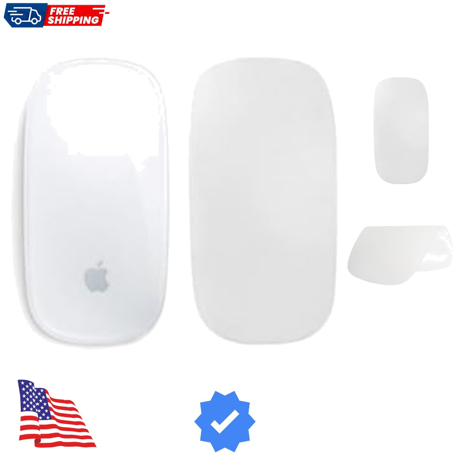 Silicone Soft Skin Protector Cover for MAC Magic Mouse & Magic Mouse 2 Clear