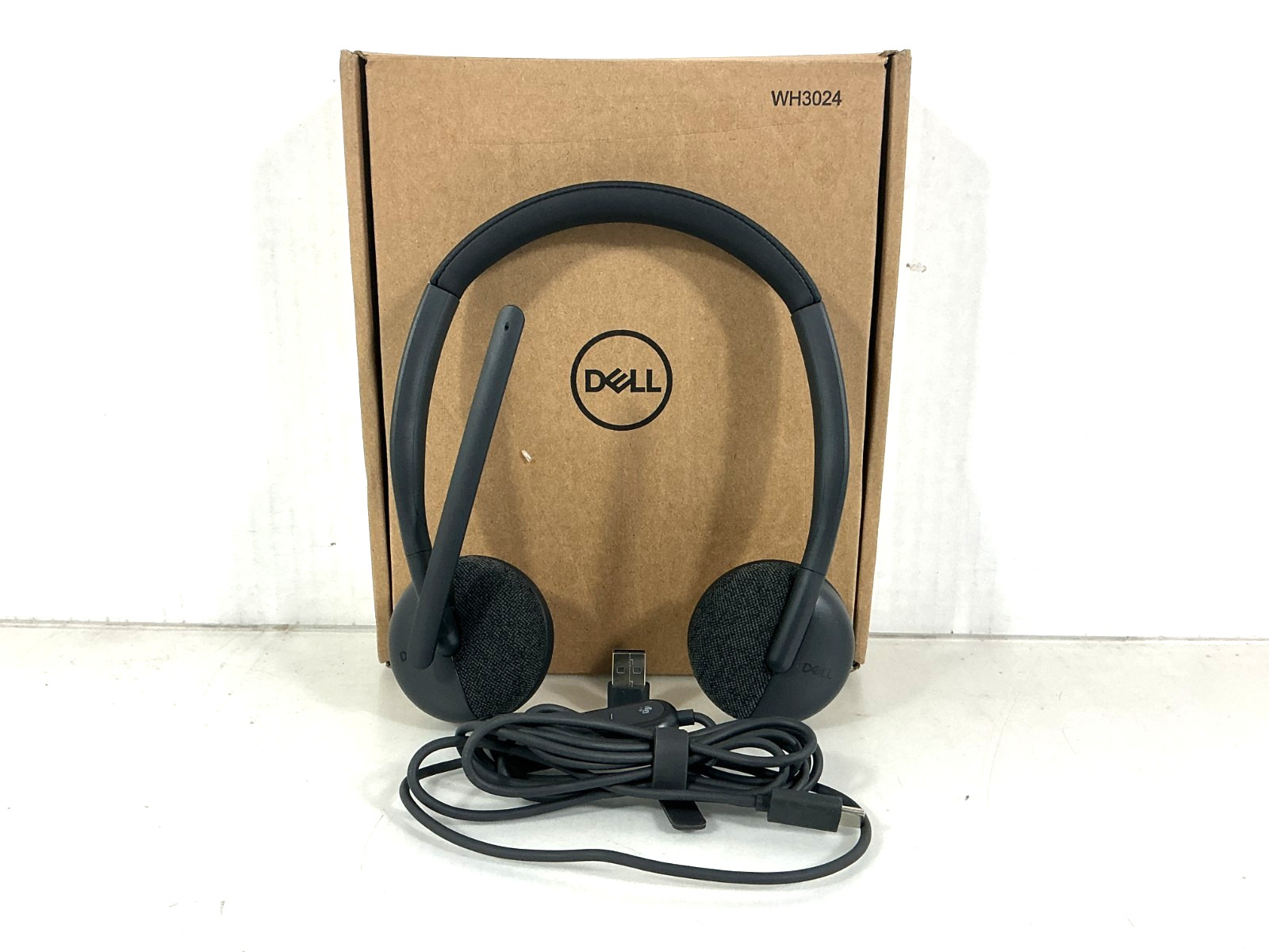 Dell Wired Headset - Noise Canceling - Zoom & Teams Certified - WH3024-DWW