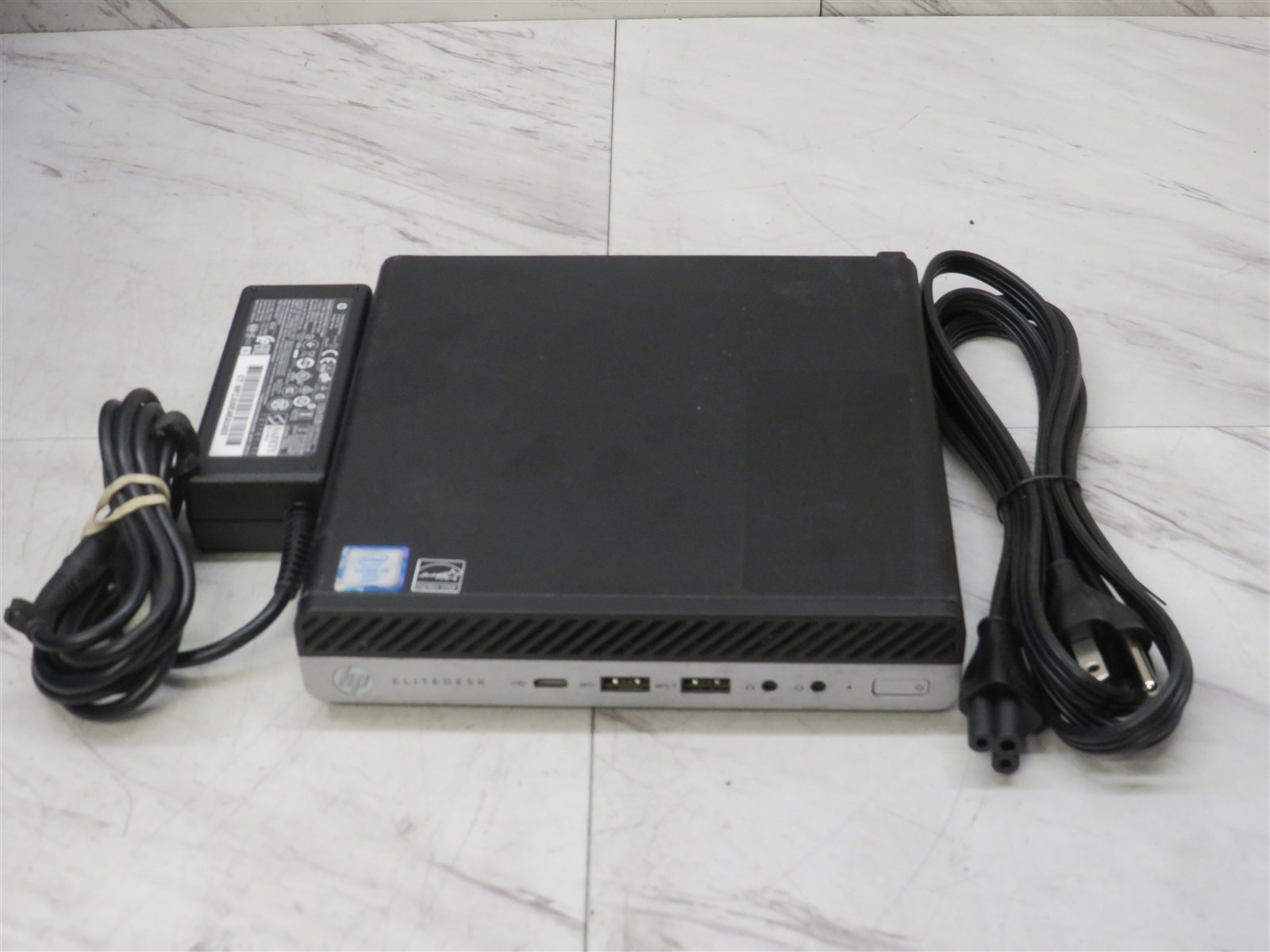 HP EliteDesk 800 G3 Mini | i5-6500T @ 2.50GHz | 8GB RAM | AC Adapter