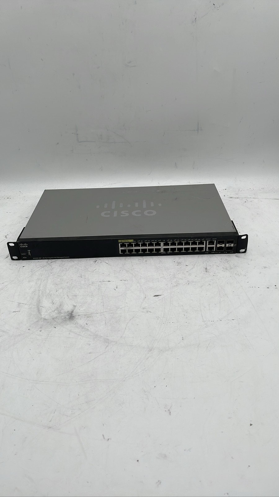 Cisco SG350-28P 28-Port SG350-28P-K9 Gigabit PoE Managed Switch