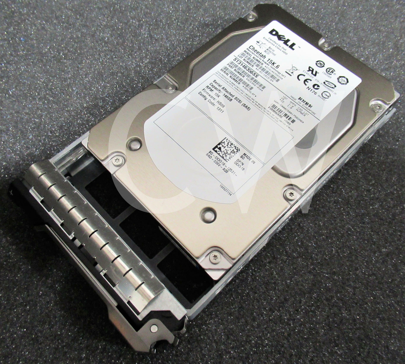 0XX518 Dell ST3146356SS CHEETAH 146GB 15K 3Gb 3.5"SAS HDD R720xd R320 R410 T620