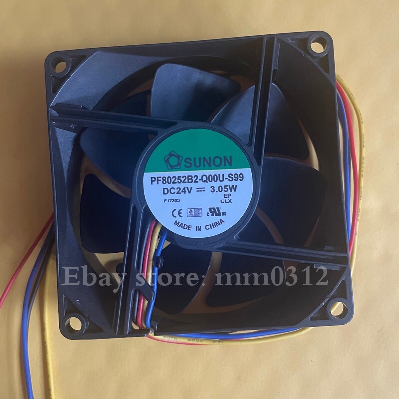 SUNON 8CM PF80252B2-Q00U-S99 24V 3.05W 4-wire PWM cooling fan