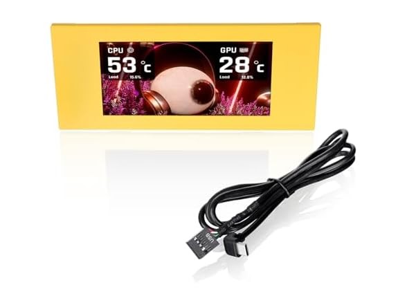 Thermaltake View 600 TG 6.0 Inch LCD USB