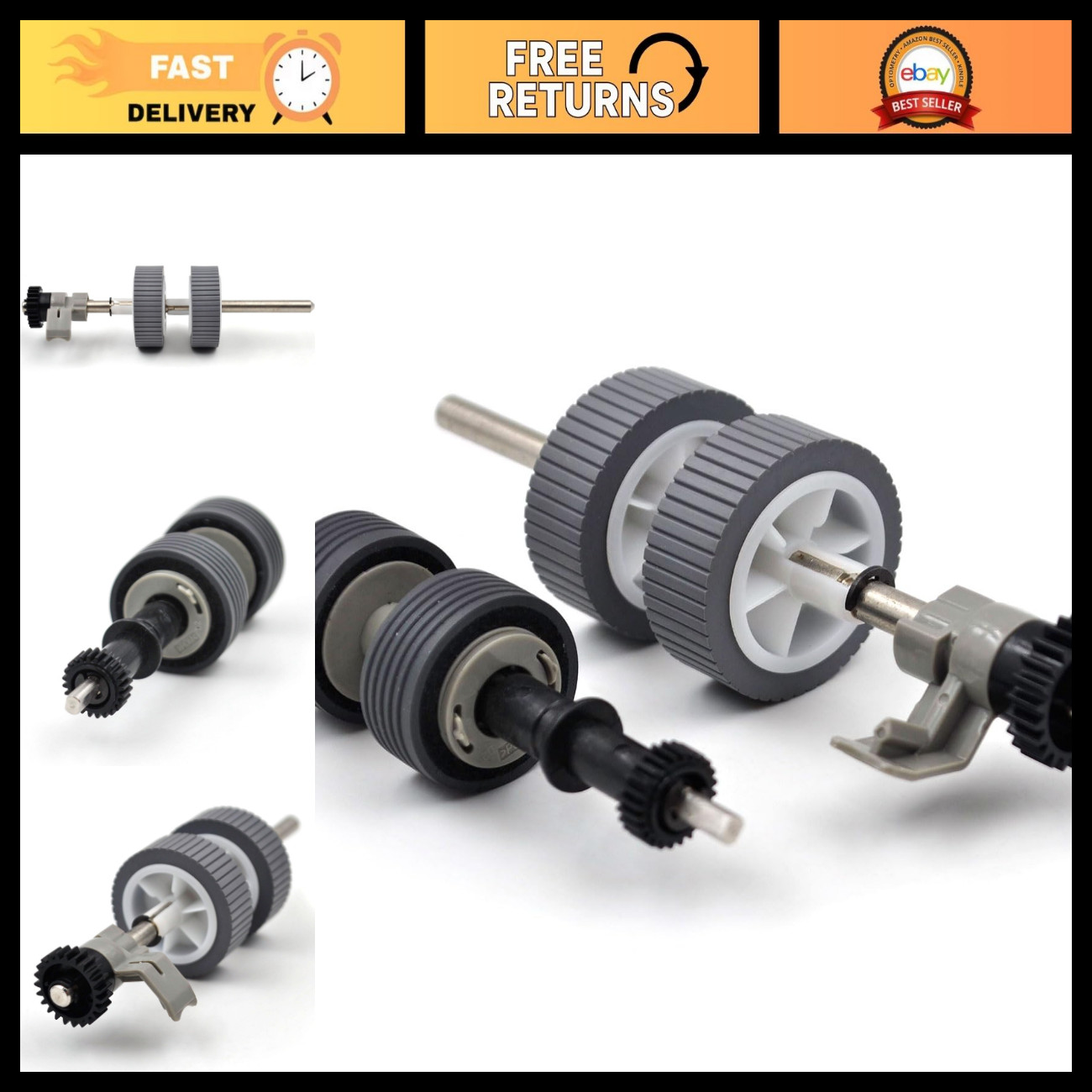 Scanner Roller Kit for iX500 iX1400 iX1500 iX1600 - High-Quality Replacement Par