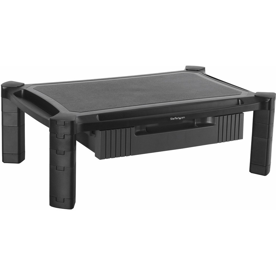 StarTech Adjustable Monitor Riser, Large, Drawer, Monitors up to 32"