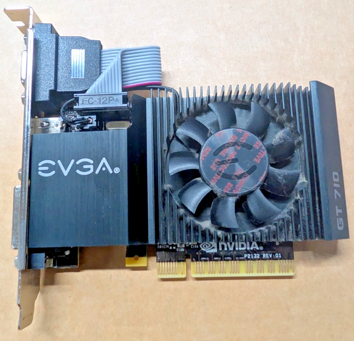 EVGA Nvidia GeForce GT 710 - 2GB Video Card 02G-P3-2713-KR